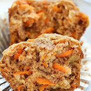 Carrot and Apple Butter Muffins